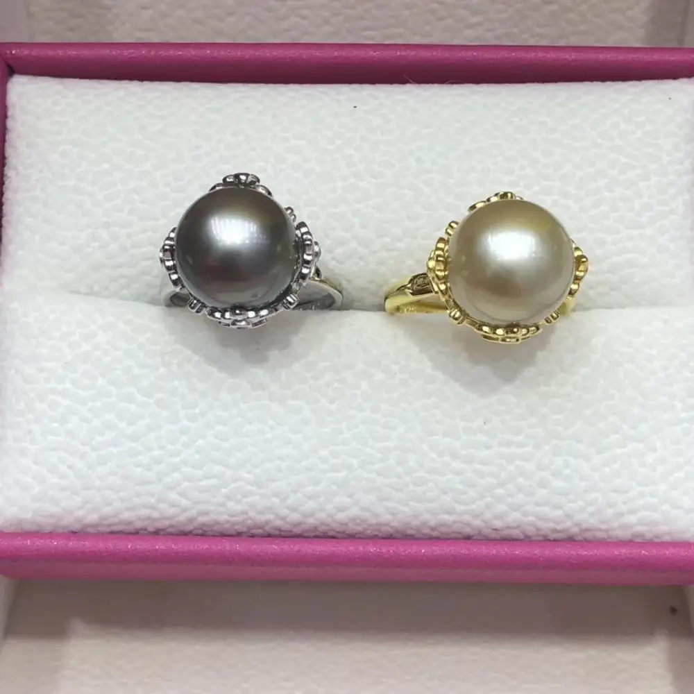 Высокое качество Шарм открытый Регулируемые Пустые Настройки кольца