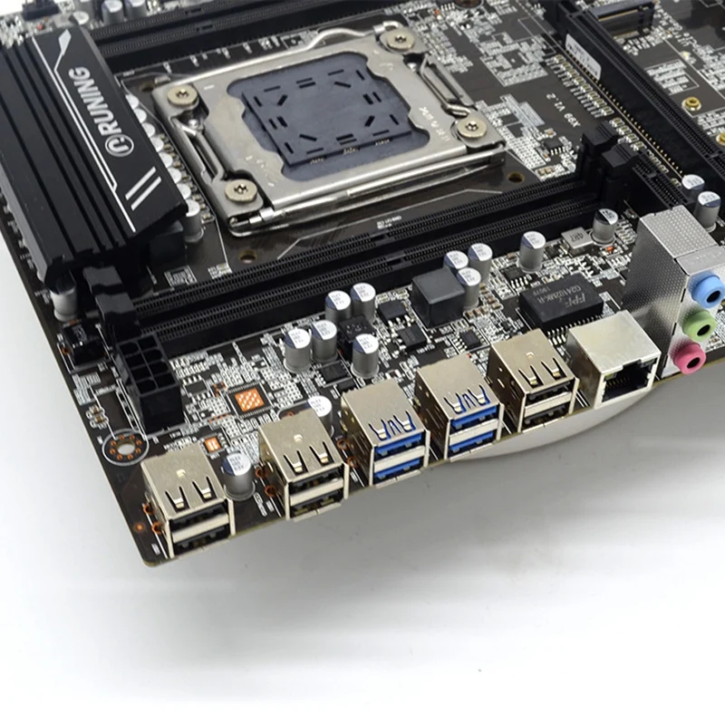 Новая настольная материнская плата X99 V1.2 DDR4 ATX LGA2011 cmputer DImm Слоты SATA 3 0 и USB |