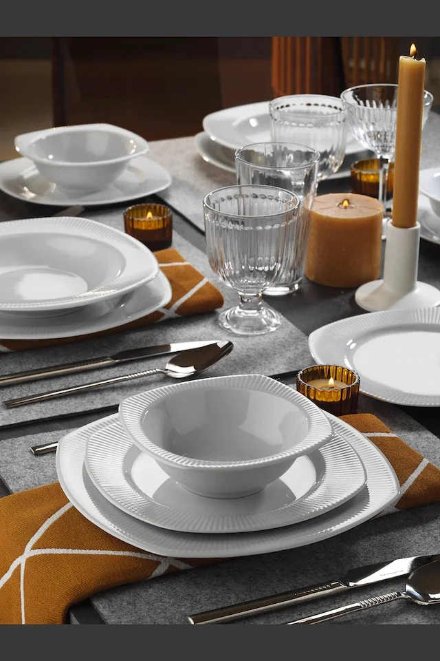 

KUTAHYA HAS PORCELAIN 24 PRÇ ÇİSİL SQUARE 6 KİŞİLİK COOKING TOOL 462849379