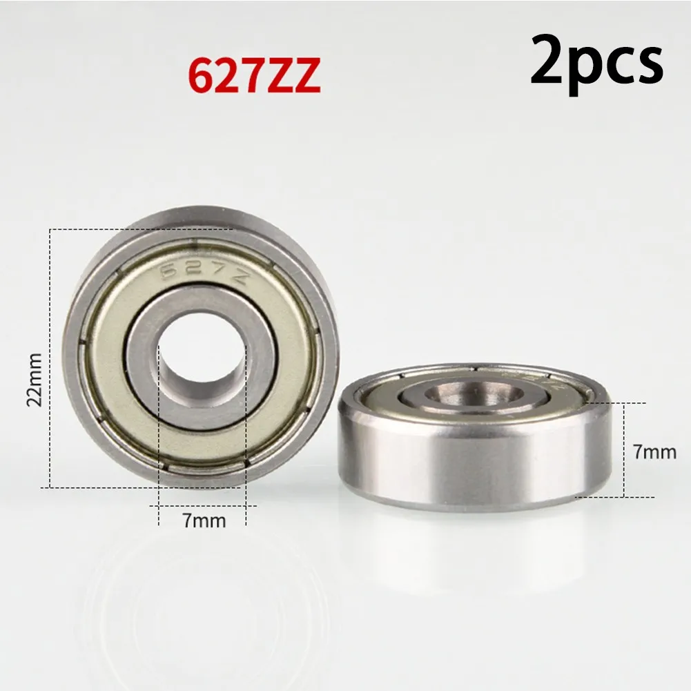 

2pcs 627ZZ Bearings 7*22*7mm Sealed Cover Thin Wall Deep Groove Ball Bearing Anti-corrosion Bicycle Spare Parts