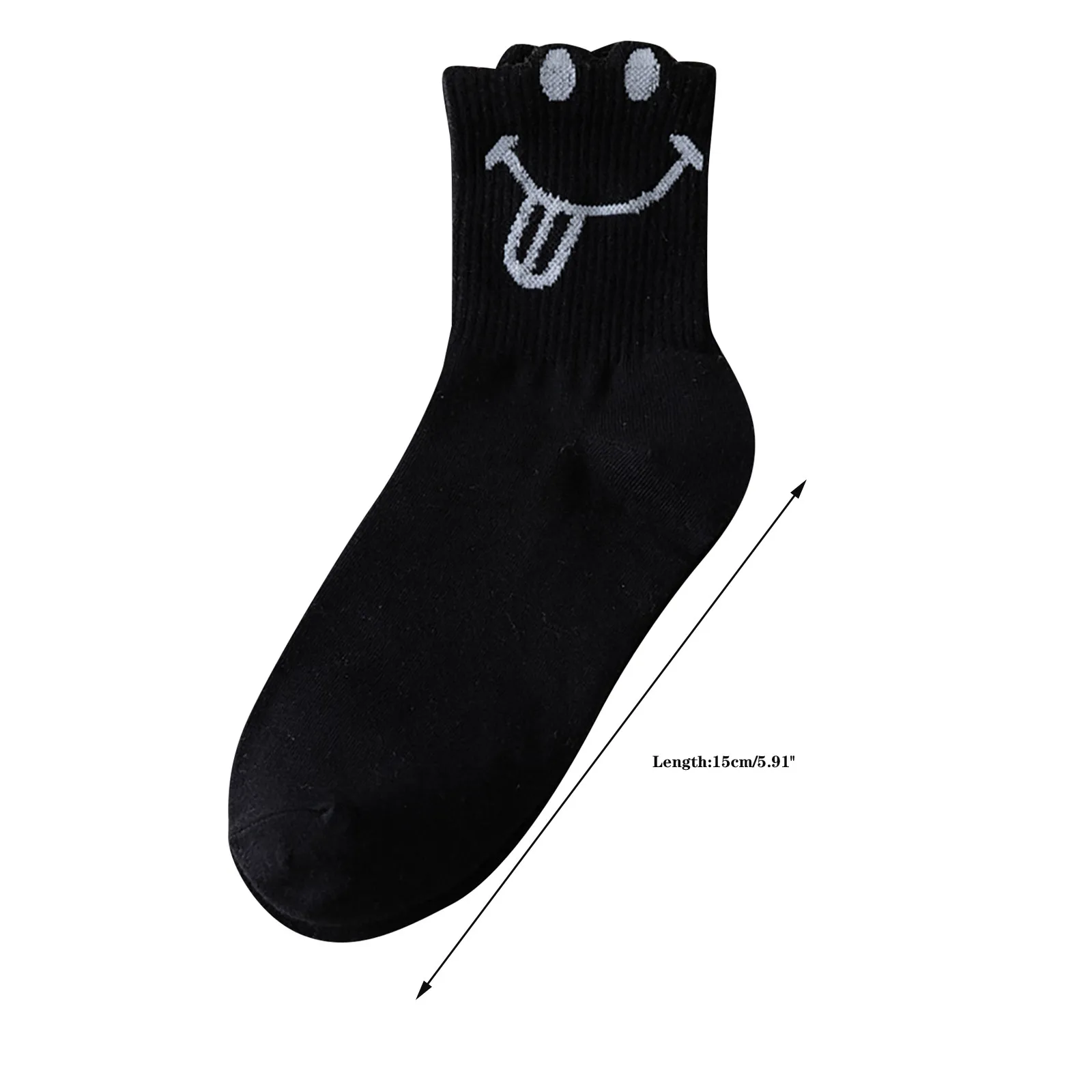 

Women Personality Embroidery Towel Bottom Socks Fashion Trend Socks