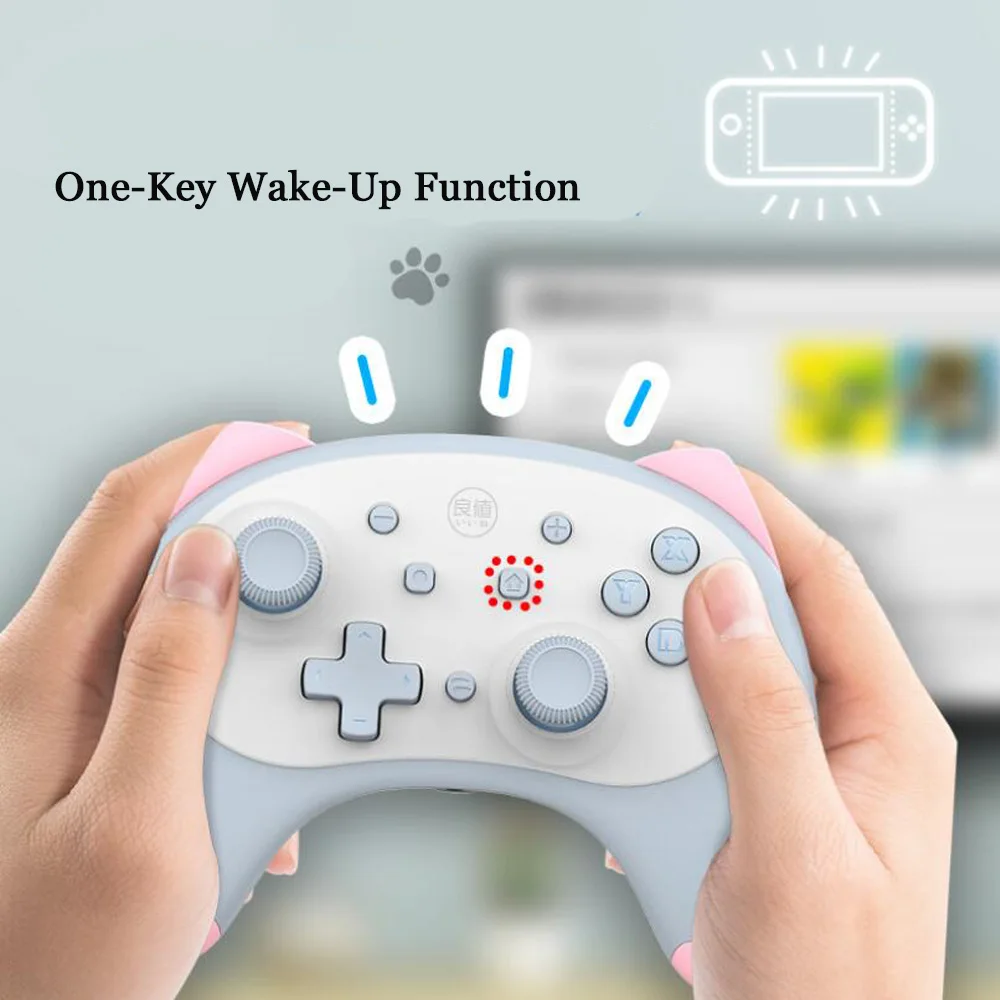 

NEW Gamepad Switch Wireless Controller With Voice Wake Function Bluetooth Game Joystick For Nintend Switch/Lite Pro Steam PC