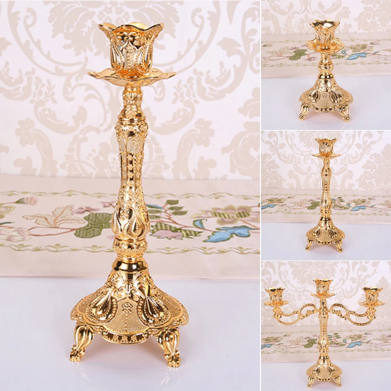 Высокий канделябр хрустальная люстра Votive старинный держатель для свечей