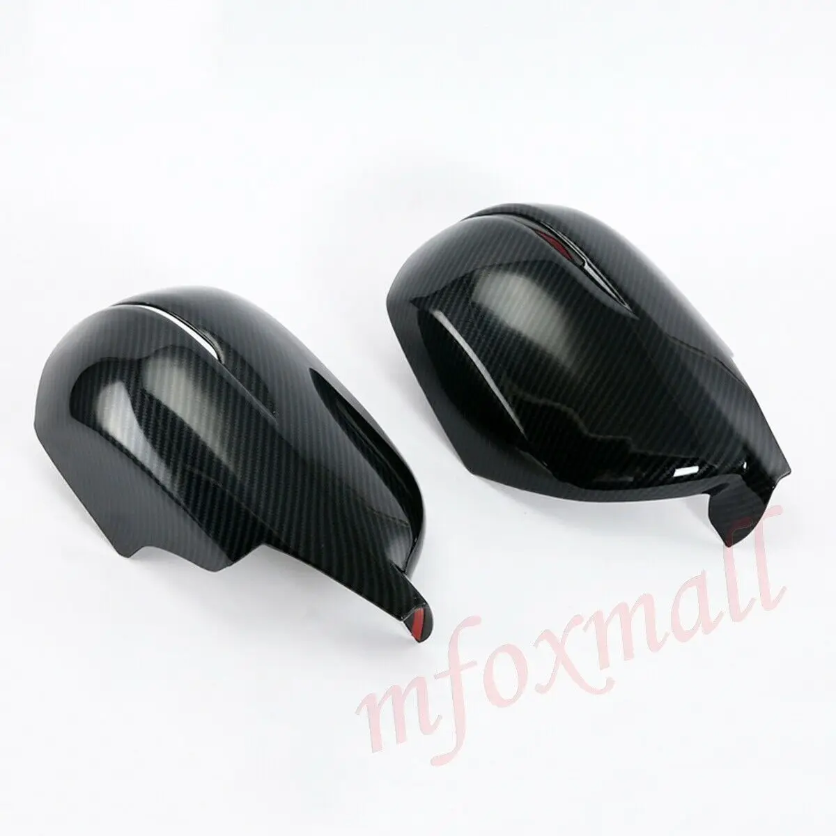 Зеркала заднего вида из углеродного волокна зеркальная отделка для Honda крышка