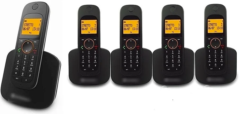 Беспроводной телефон для дома и офиса хенд фри стационарный фиксированной