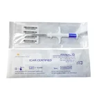 Маленький ветеринарный шприц для имплантации домашних животных с Rfid-чипом, микрочипы для домашних животных с индивидуальным размером, стеклянные шприцы для имплантации животных