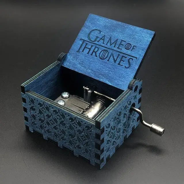 Game Of Throne La la land деревянная музыкальная шкатулка ручной коленчатый Звездные войны игры Trhones Angels love beauty bohemian rhapsody queen музыкальная шкатулка - Color: Game Of Throne