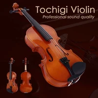 18 violin durable practical 4 6 years old oak wood bright red music gifts student beginner violin playing musical instruments