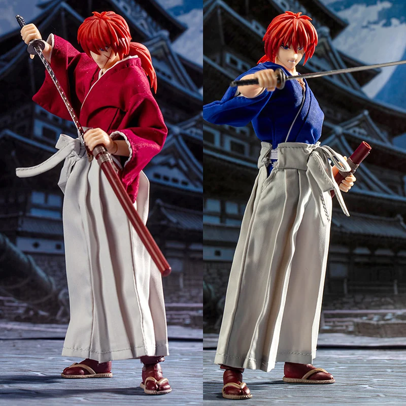 Модель из игры «руруруни» Kenshin HIMURA KENSHIN, Коллекционная модель из ПВХ, экшн-фигурка аниме, игрушка GT Модель из игры «руруруни» Kenshin HIMURA KENSHIN, Коллекционная модель из ПВХ, экшн-фигурка аниме, игрушка GT