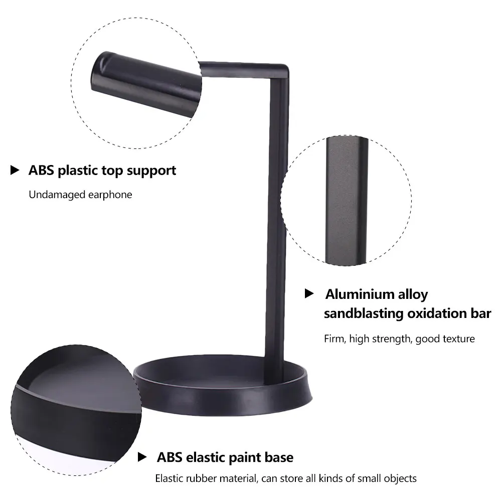 Универсальная Алюминиевая Подставка для наушников держатель подставка-вешалка