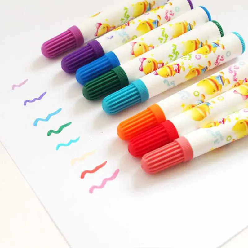 36 Color Premium Painting Watercolor Markers Pen Effect Best Graphic Design Coloring Books Manga Comic Calligraphy Brush Set | Канцтовары