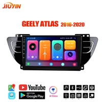 jiuyin android 10 car radio for geely atlas nl 3 2016 2020 ai voice auto stereo gps navigation multimedia video 2din dvd player