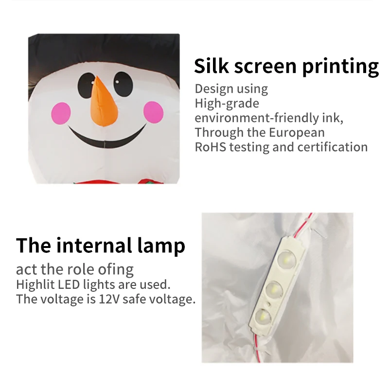 

Rabbit Pink Rabbit Inflated Holiday Decoration Inflatable Easter Toy 1.5m Inflatable Rabbit LED Light Figurine