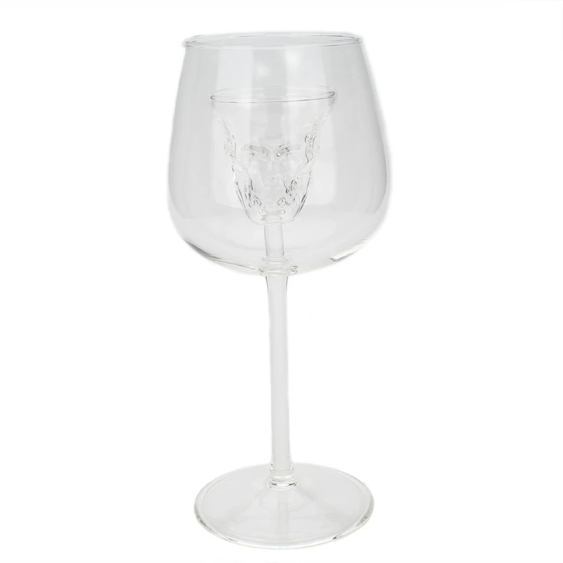 Стеклянная чашка с двойными стенками бокал для вина мужчин крутая пива|Другие