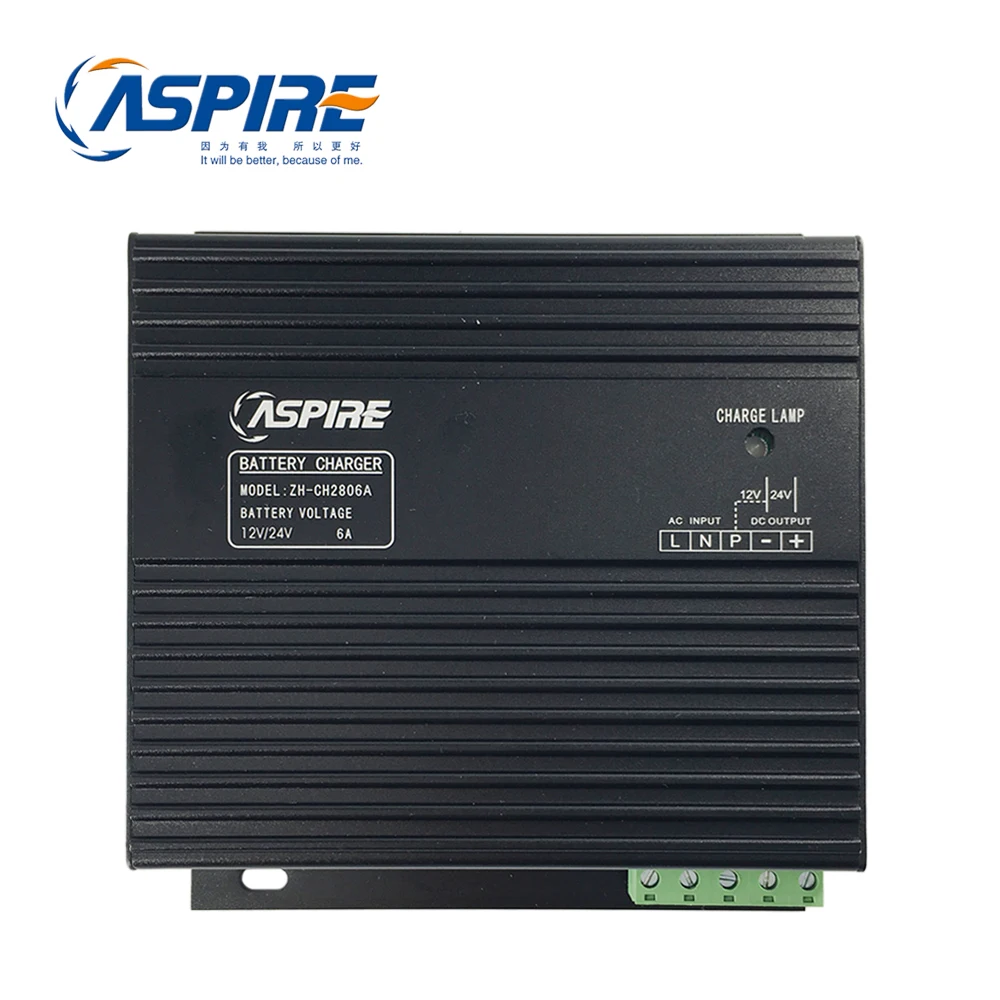Хорошая цена генератор 12v 24v автоматическое зарядное устройство 6A | Обустройство