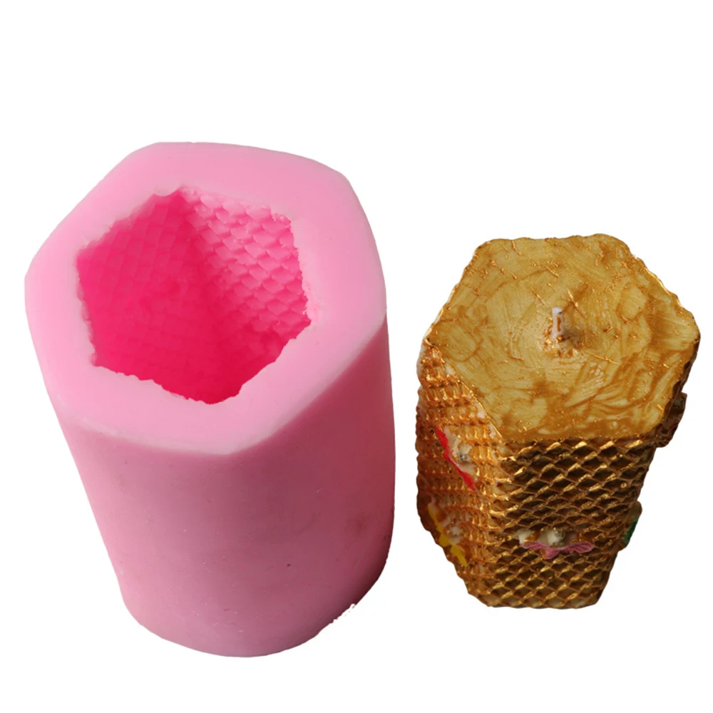 Силиконовая формочка для выпечки прессформы шестиугольного сота шоколадных