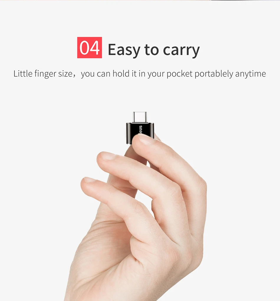 Baseus usb type C OTG адаптер USB C штекер для Micro USB Женский Кабельные конвертеры для Macbook samsung S10 huawei USB для type-c OTG