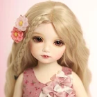 2021 новый стиль 13 14 16 18 волосы милый волнистый высокотемпературный провод для шарнирной куклы парик