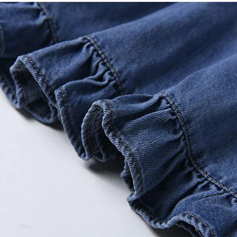 

Toddler Girl Dresses Denim Overalls Jumper Plain Pinafore Button Pleated Skirt Dresses Toddler Girl Spring Summer Lovely Clothes