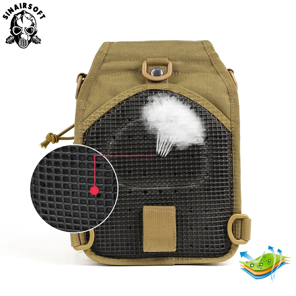 1000D Военная тактическая сумка на плечо рюкзак-слинг армейская Сумка для кемпинга