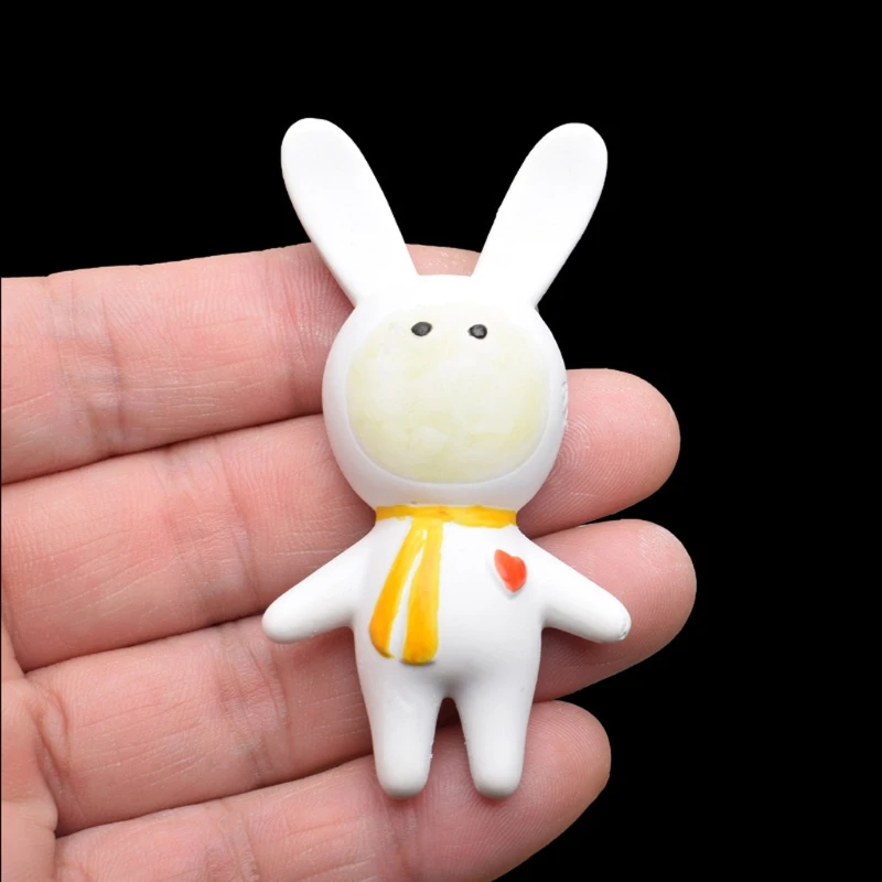 

3Pcs Cartoon Rabbit Heart Resin Molds Love Letter Mold Kit Art Crafts Tools