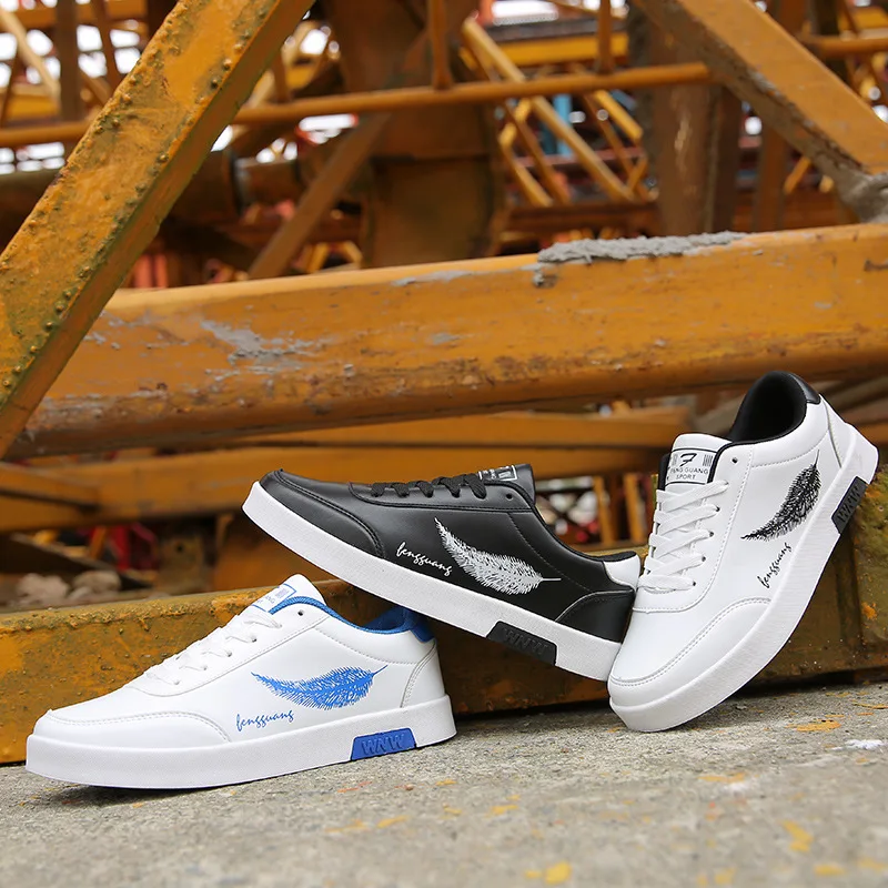 Мужская повседневная обувь из искусственной кожи мужские кроссовки мужская