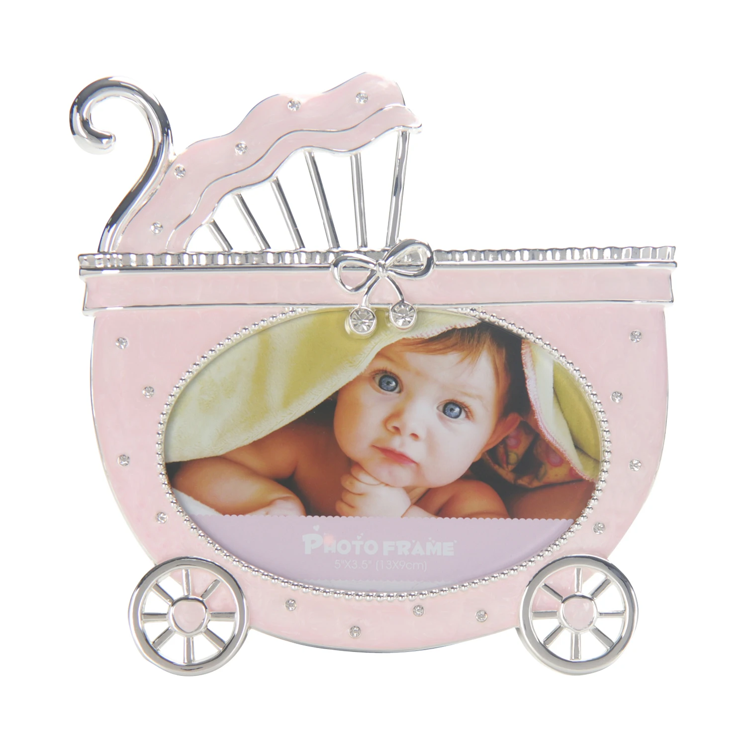

Swan Pink photo Frame Car Simple And Versatile Small Fresh Bedroom Decoration Custom Picture