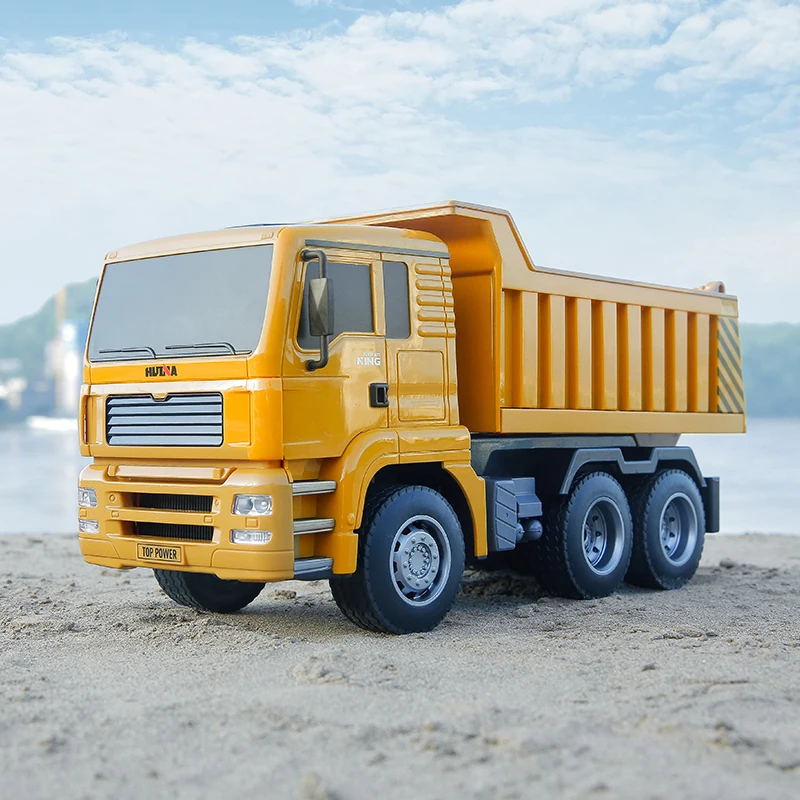 6-канальный Радиоуправляемый автомобиль 1:18 игрушечный самосвал из сплава
