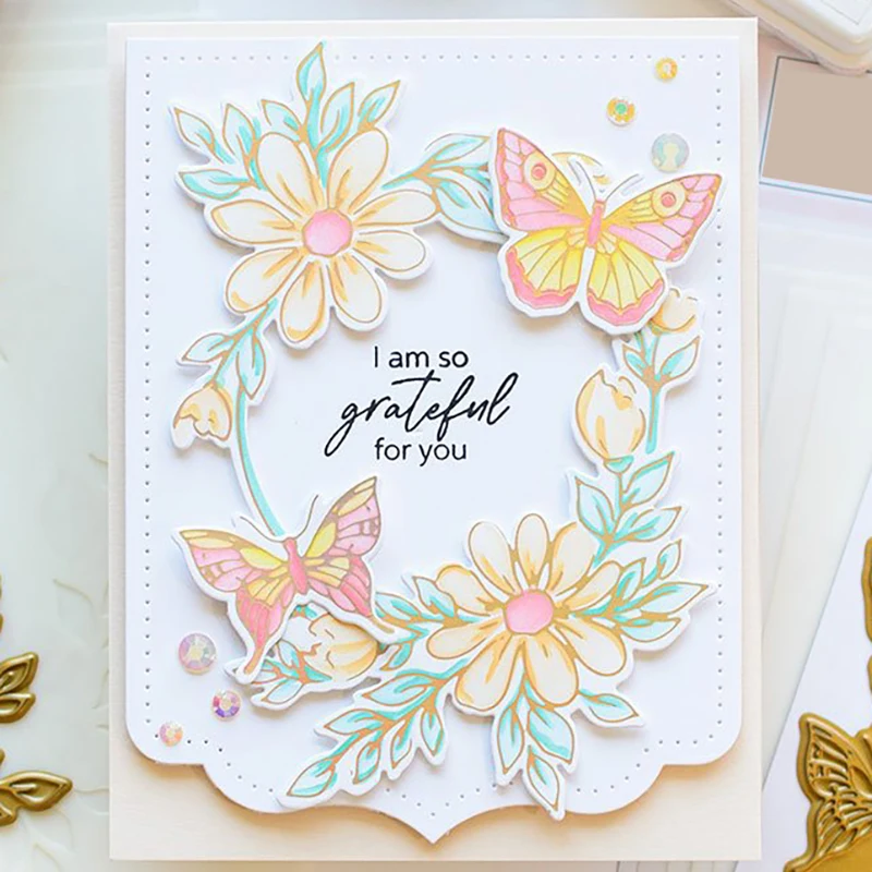 Пластиковый трафарет для изготовления гирлянд металлическая фольга без штампов