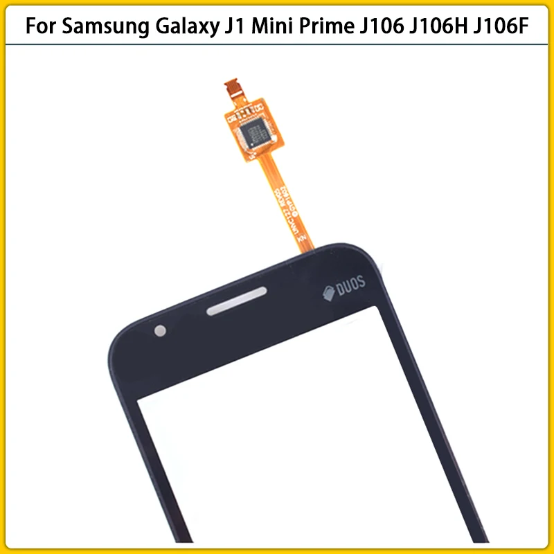 

10Pcs New J106 Touch Screen For Samsung Galaxy J1 Mini Prime J106H J106M SM-J106F Touch Panel Digitizer Sensor LCD Front Glass