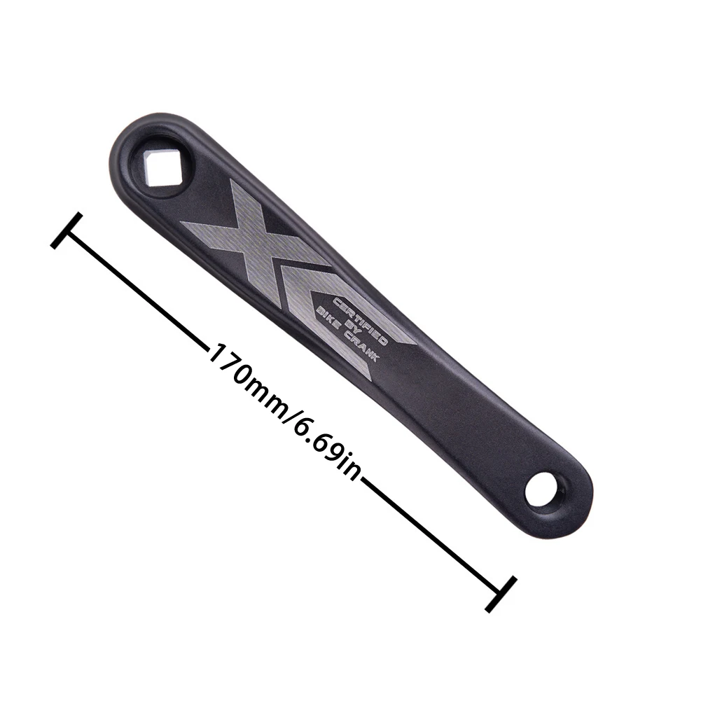 

Bicycle Crank Set Untralight Crank Arm MTB/Road Bicycle Crankset Crank For Bicycle Mountain Bike Accessories Bike Part Silver