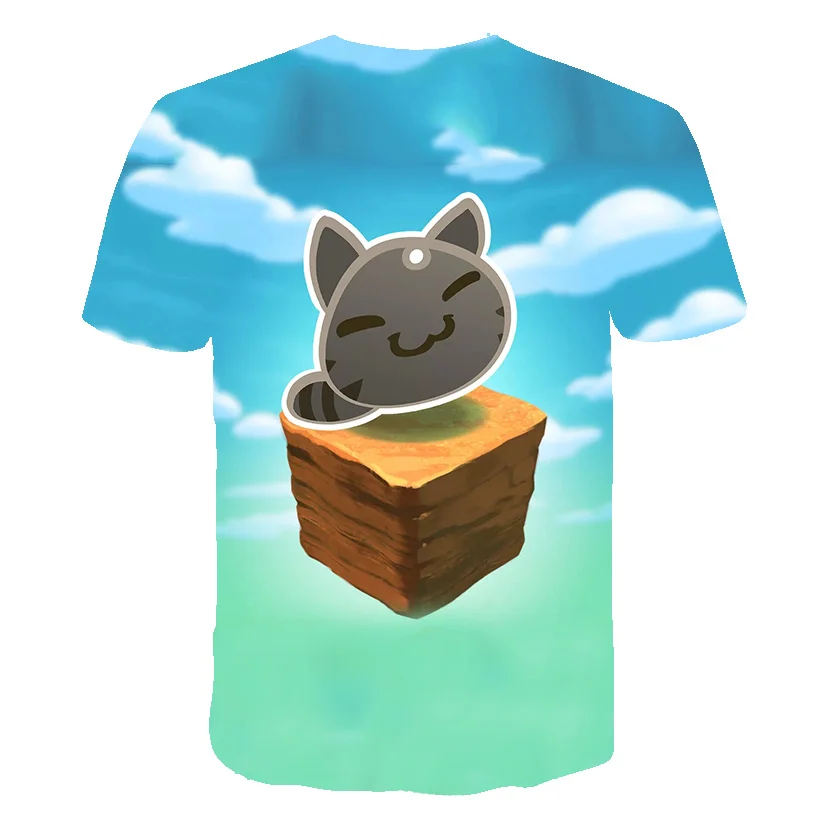 

2021 Summer Kids Funny Cartoon Anime t-shirts For Boys And Girls 3D Printing Popular T-Shirts Short-Sleeved Fashion Tops