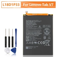 original replacement tablet battery l18d1p33 for lenovo tab v7 tablet battery genuine rechargable tablet battery 5180mah