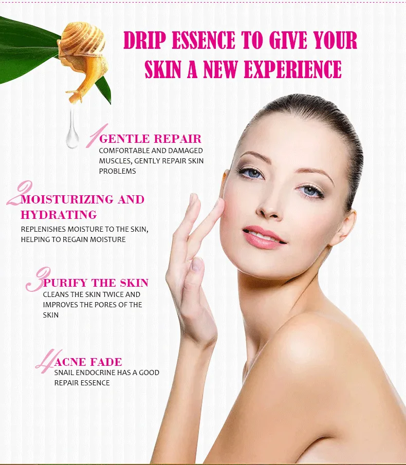 Экстракт улитки Сыворотки эссенция для лица крем против морщин и Уход за лицом