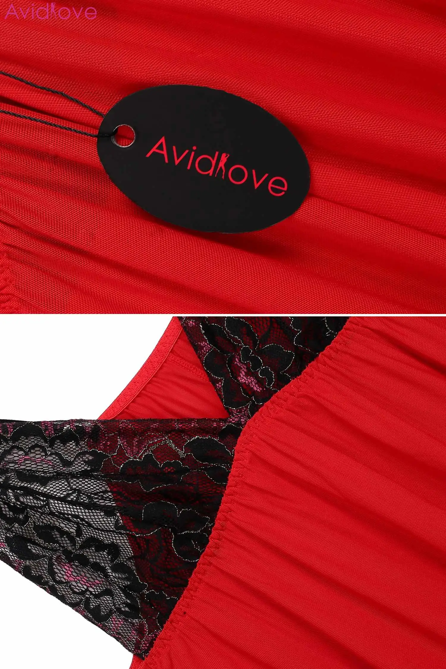 Avidlove стильное сексуальное женское белье ночная сорочка набор мини платье с