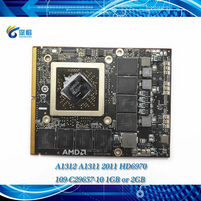 Оригинал для iMac 21 5 ''A1311 27&quot A1312 Radeon HD6970 109 C29657 10 графическая карта VGA видеокарта