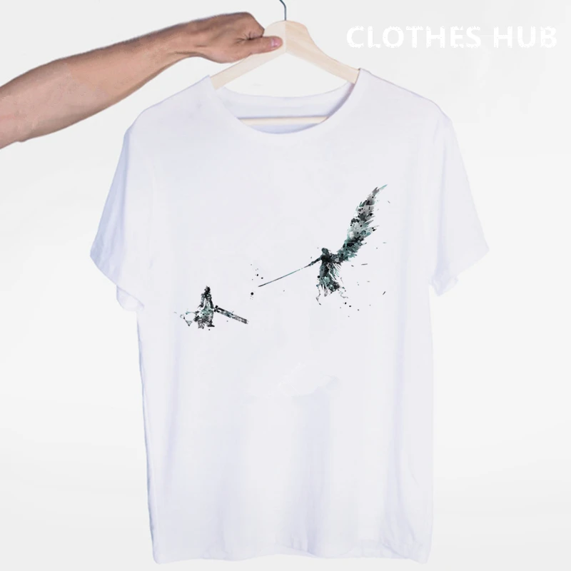 Final fantasy футболки модные мужские и женские Топы футболка с коротким рукавом унисекс футболка
