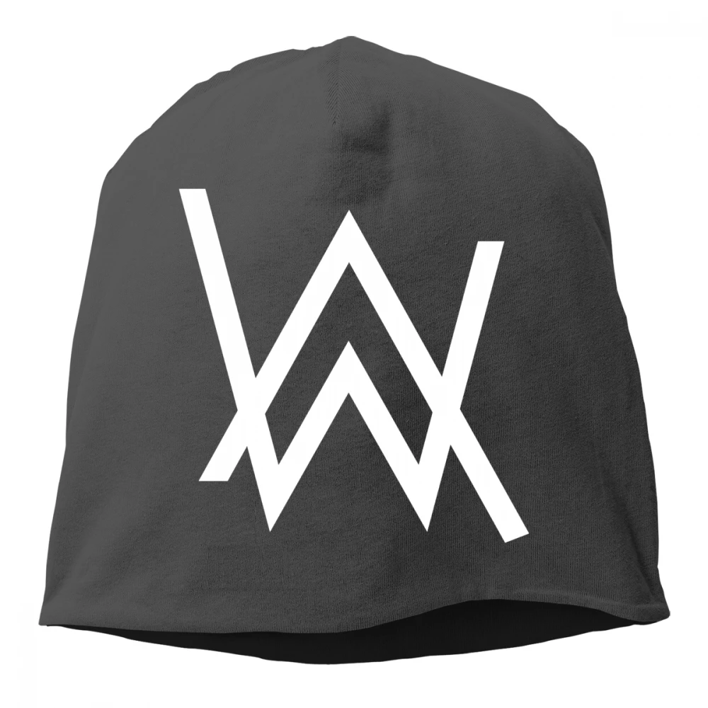 Alan Walker/вязанная хлопковая шапка с принтом Skullies унисекс мужская и женская кепка