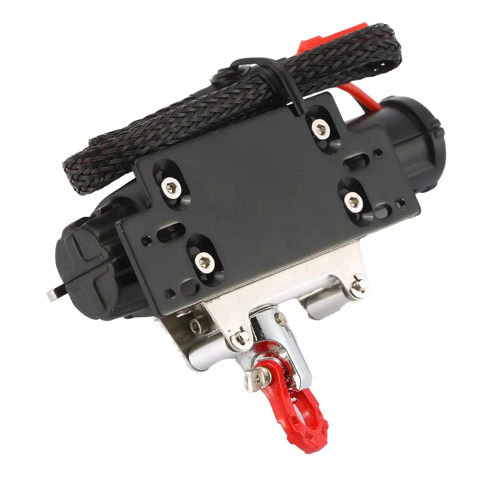 

Аксессуары для радиоуправляемых моделей, универсальная модель автомобиля, одномоторная прочная лебедка с ручным беспроводным пультом дис...