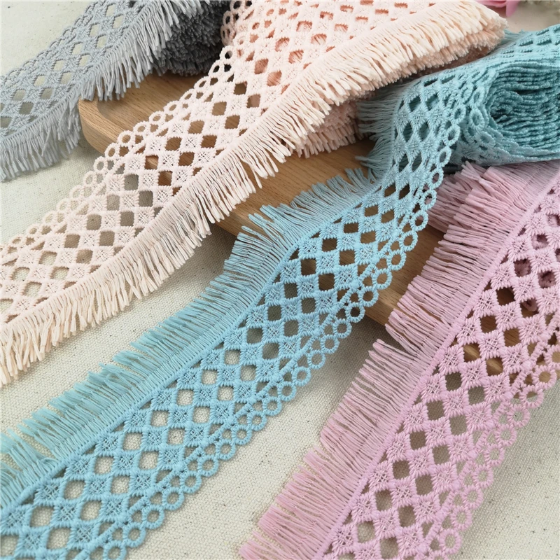 3 метра цена Новинка 6 см широкий синий полиэстер водорастворимый молочный шелк