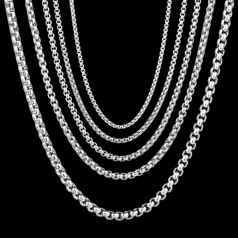 ELSEMODE 2 мм/2 5 мм/3 мм золотистая черная круглая коробка из нержавеющей стали Женская