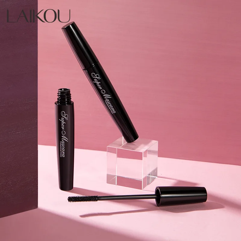 Тушь для ресниц с тонкими завитками не блекнет длинным шифрованием натуральная