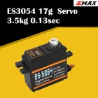EMAX ES3054 17g 3,5 кг 0.13sec 23T Металлическая Шестерня цифровой сервопривод для РУ самолета улучшенной версии