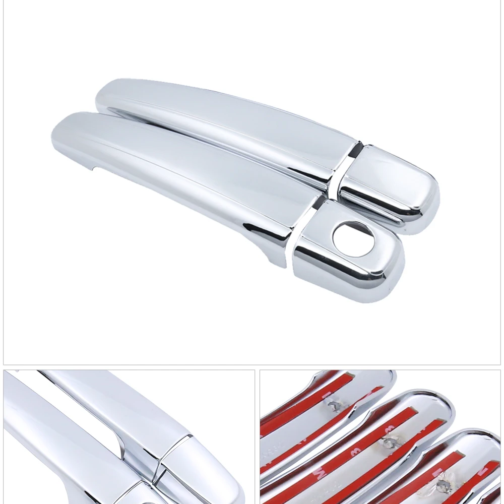 Роскошная хромированная внешняя крышка ручки комплект отделки для Citroen C2 2003 ~ 2009