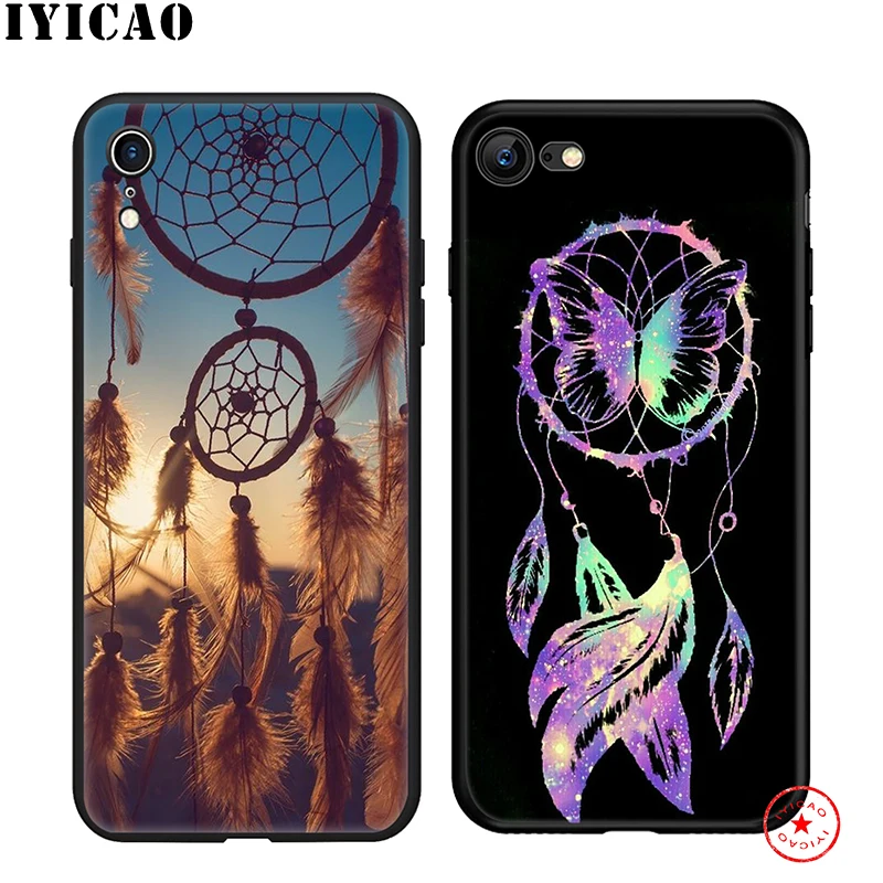 IYICAO Ловец снов мягкий чехол для телефона iPhone 11 Pro XR X XS Max 6 6S 7 8 Plus 5 5S SE силиконовый TPU