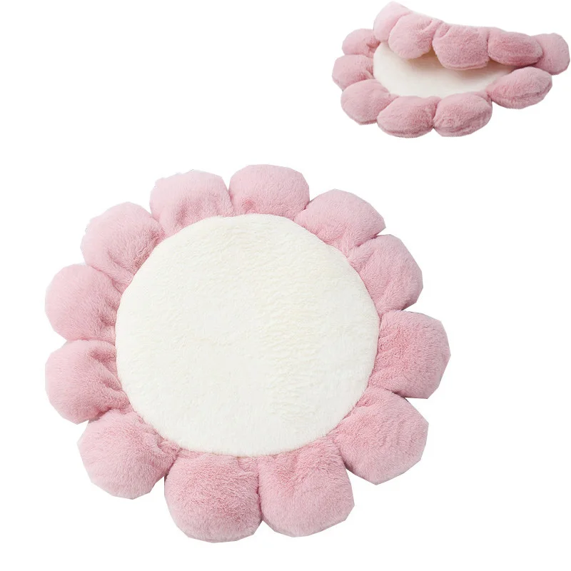 Питомник для собак Круглый кошек зимний теплый спальный мешок супер мягкий