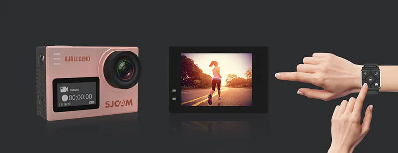 Часы SJCAM с дистанционным управлением, WiFi, наручные часы sjcam, умные часы для SJ CAM sj9 sj8 pro SJ7 SJ6 M20, серия спортивных экшн-камер