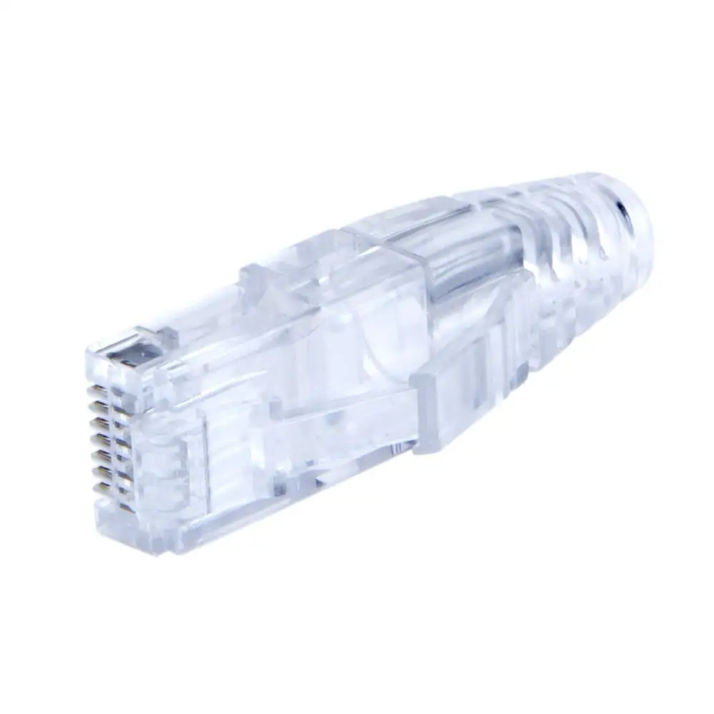 Разъем Cat 6 RJ45 Модульный сетевой разъем CableCreation 8P8C Ethernet с разъемом бленды