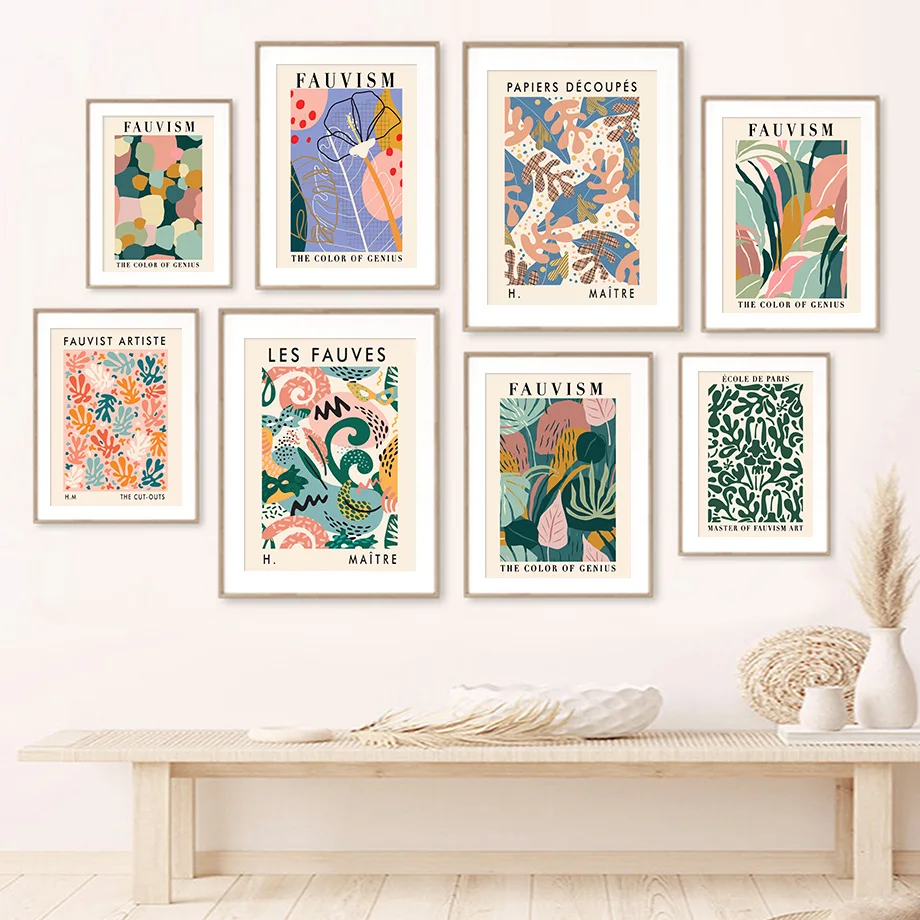 

Fauvism Flower Market Strelitzia Matisse Wall Art Canvas Painting Nordic Posters And Prints Wall Pictures For Living Room Decor