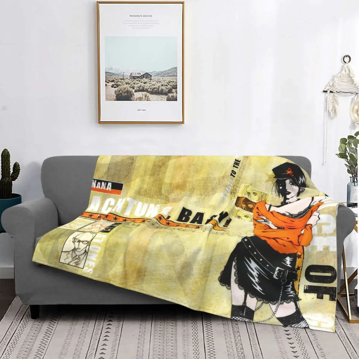 

Одеяла аниме Эй-Нана из флиса, многофункциональные мягкие покрывала для спальни, постельное белье, весна-осень
